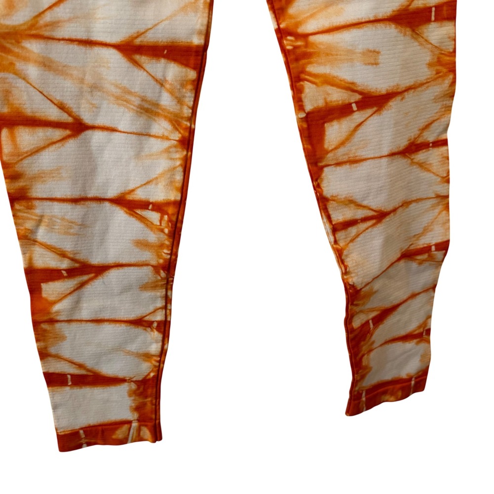 Spiritual Gangster Tie Dye High Waist Leggings Orange Peach M/L NWOT - Picture 5 of 7